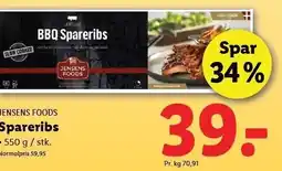 Lidl Spareribs tilbud