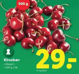 Lidl Kirsebær tilbud