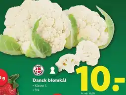 Lidl Dansk blomkål tilbud