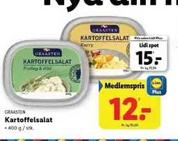 Lidl Kartoffelsalat tilbud