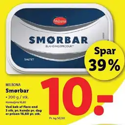 Lidl Smørbar tilbud