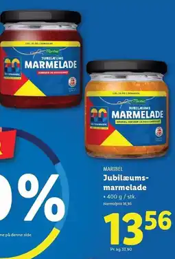 Lidl Jubilæumsmarmelade tilbud