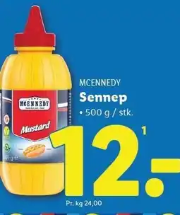 Lidl Sennep tilbud