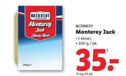 Lidl Monterey Jack tilbud