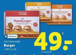 Lidl Burger tilbud