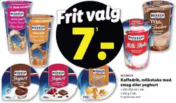 Lidl Kaffedrik, milkshake med smag eller yoghurt tilbud