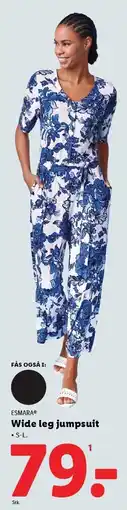 Lidl Wide leg jumpsuit tilbud