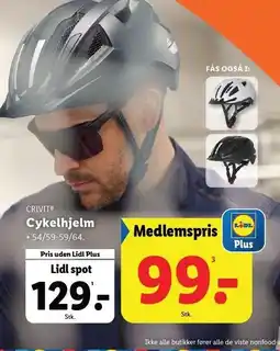 Lidl Cykelhjelm tilbud