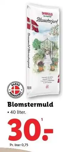 Lidl Blomstermuld tilbud