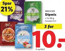 Lidl Dipmix 3 for tilbud