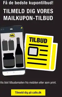 Calle Få de bedste kupontilbud! tilbud