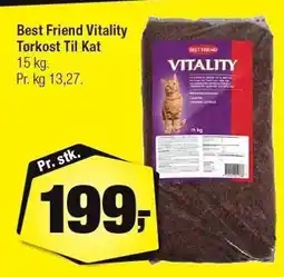 Calle Best Friend Vitality Tørkost til Kat tilbud