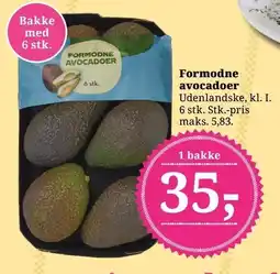 Dagli'Brugsen Formodne avocadoer tilbud
