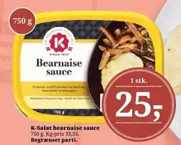 Dagli'Brugsen K-Salat bearnaise sauce tilbud