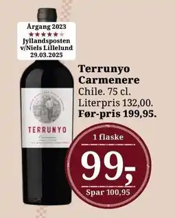 Dagli'Brugsen Terrunyo Carmenere tilbud