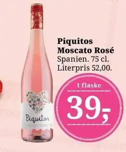 Dagli'Brugsen Piquitos Moscato Rosé tilbud