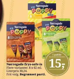 Dagli'Brugsen Nørregade frys-selv-is tilbud