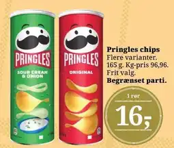 Dagli'Brugsen Pringles chips tilbud