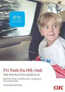 Dagli'Brugsen Fri Vask fra 140,-/md tilbud