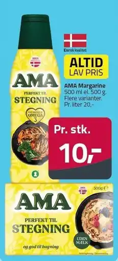 Fleggaard AMA margarine eller madlavningsfløde tilbud