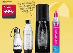Fleggaard Sodastream Maskine m. 3 Flakser tilbud