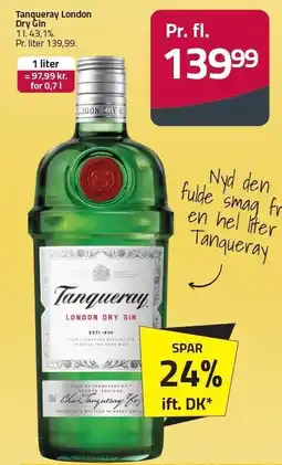 Fleggaard Tanqueray Dry Gin tilbud