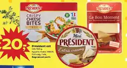 Kvickly Président ost tilbud