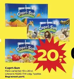 Kvickly Capri-Sun tilbud