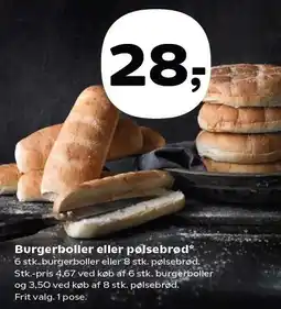 Kvickly Burgerboller eller tilbud