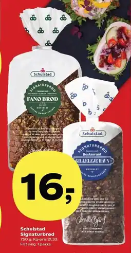 Kvickly Schulstad Signaturbrød tilbud