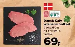 Kvickly Dansk Kalv wienerschnitzel tilbud