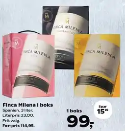 Kvickly Finca Milena i boks tilbud