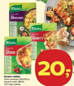 Kvickly Knorr retter tilbud