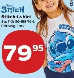 Kvickly Stitch t-shirt tilbud