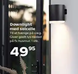 Kvickly Downlight med solcelle tilbud