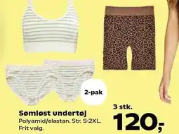 Kvickly Sømløst undertøj tilbud