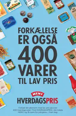 MENY FORKÆLELSE ER OGSÅ 400 VARER TIL LAV PRIS tilbud