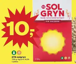SuperBrugsen OTA solgryn tilbud