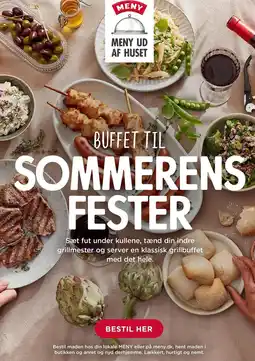 MENY BUFFET TIL SOMMERENS FESTER tilbud