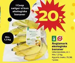 SuperBrugsen Änglamark økologiske bananer tilbud
