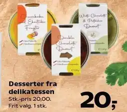 SuperBrugsen Desserter fra delikatessen tilbud