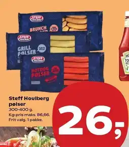 SuperBrugsen Steff Houlberg pølser tilbud