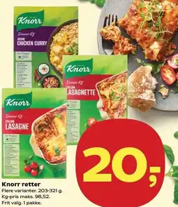 SuperBrugsen Knorr retter tilbud
