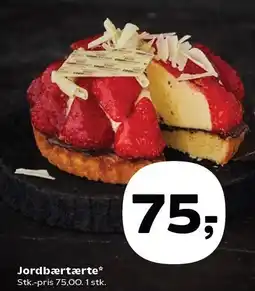 SuperBrugsen Jordbærtærte tilbud
