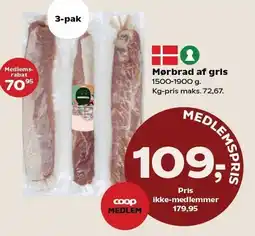 SuperBrugsen Mørbrad af gris tilbud