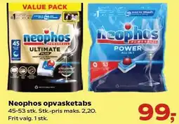 SuperBrugsen Neophos opvasketabs tilbud