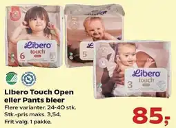 SuperBrugsen Libero Touch Open eller Pants bleer tilbud
