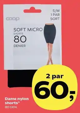 SuperBrugsen Dame nylon shorts tilbud
