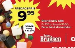 SuperBrugsen Bland Selv Slik tilbud