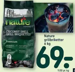 REMA 1000 Nature grillbriketter tilbud